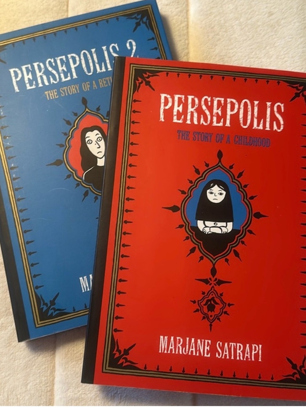 Iran Persepolis book one and two.